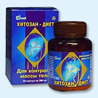 Хитозан-диет капсулы 300 мг, 90 шт - Парабель